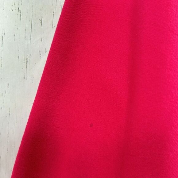 Hunt Club Vintage Embroidered Hot Pink Long Sleeve Crewneck Pullover Sweater - Picture 8 of 13